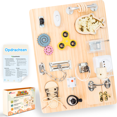 Tableau d'activités en bois - Busyboard