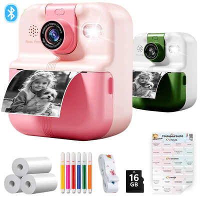Appareil photo pour enfants avec imprimante photo et chasse au trésor photo