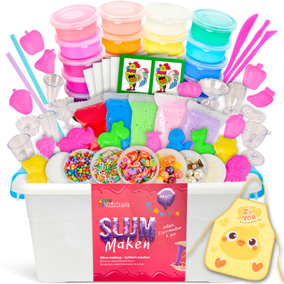 Set XL pour fabriquer du slime avec tablier